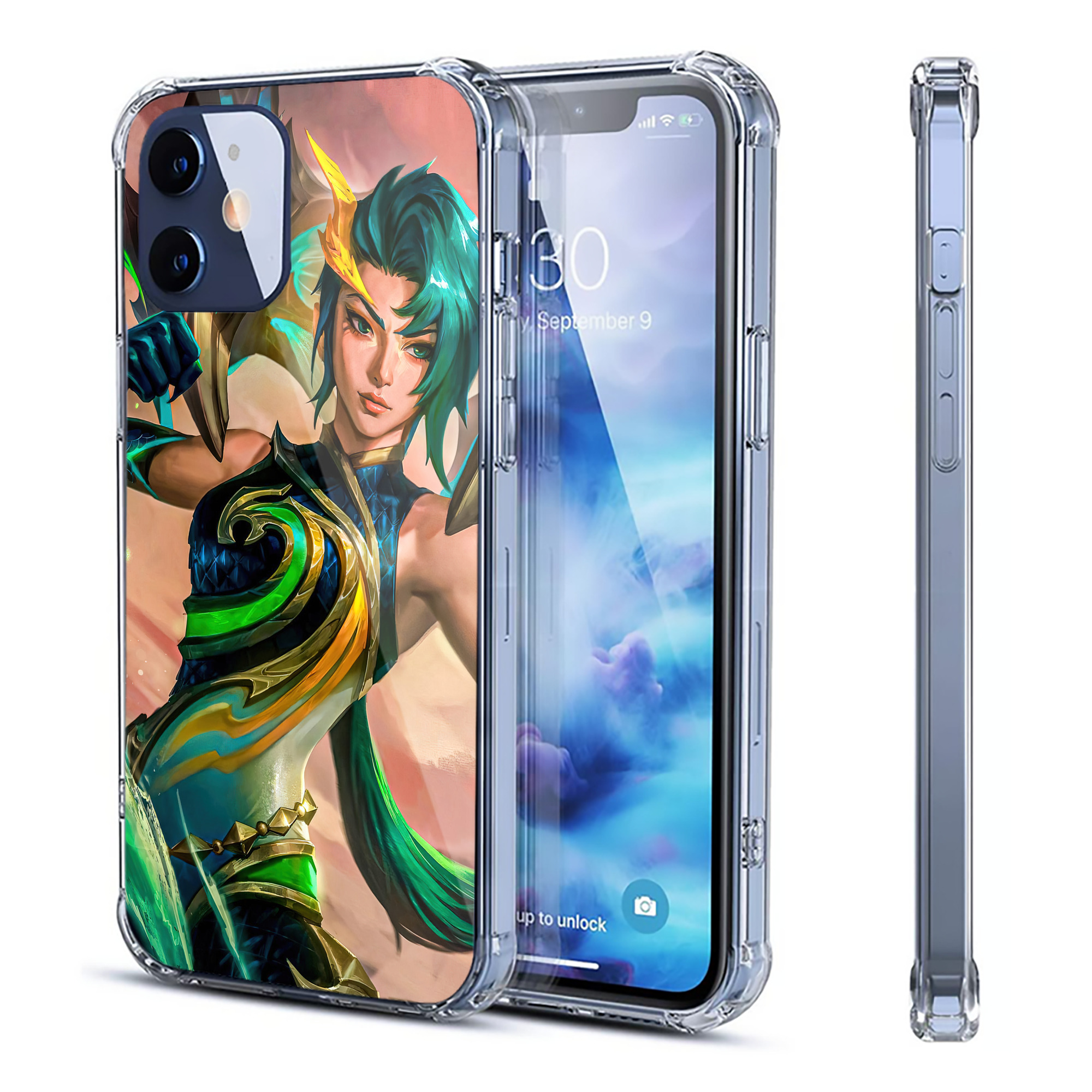 （画像用） リーグ・オブ・レジェンド League of Legends LOL 【iPhone 12シリーズ対応】透明スマホケース（クリアソフトケース）